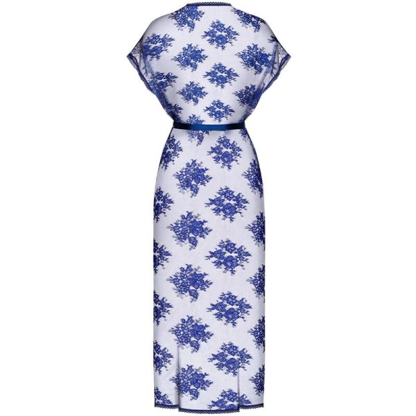 OBSESSIVE - PEIGNOIR FLOWLACE S/M - Imagen 4