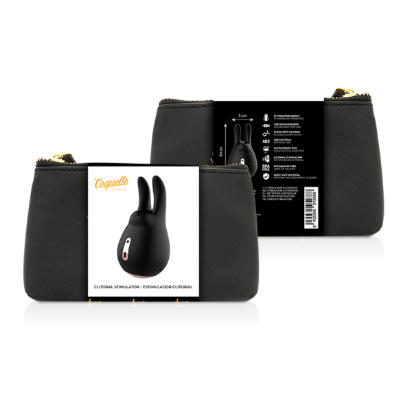 COQUETTE CHIC DESIRE - ESTIMULADOR DEL CLITORAL NEGRO/ORO - Imagen 2