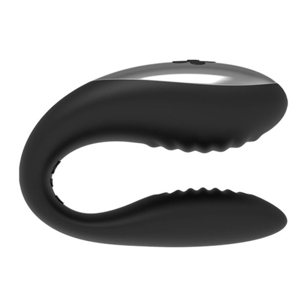 BRILLY GLAM - WE LOVE VIBRADOR PARA PAREJAS MANDO A DISTANCIA NEGRO - Imagen 7