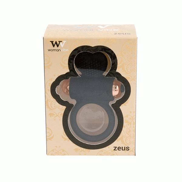 WOMANVIBE - ANILLO VIBRADOR DE SILICONA ZEUS - Imagen 9