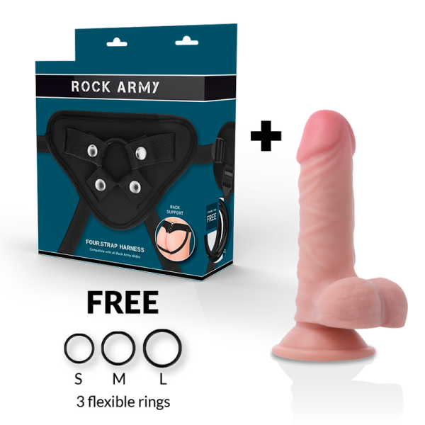 ROCKARMY - ARNÉS + PANZER DOBLE DENSIDAD 17 CM - Imagen 2
