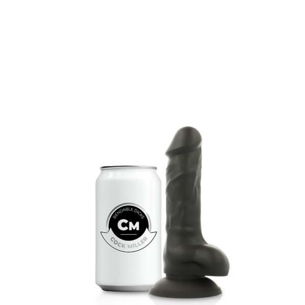 ARNÉS PARA PENE MILLER + COCKSIL ARTICULABLE SILICONA DENSIDAD NEGRO 13 CM - Imagen 8