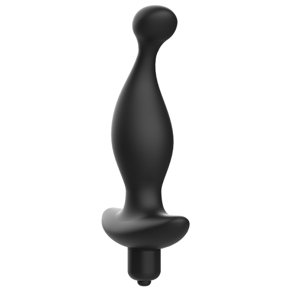 JUGUETES JUGUETES MASAJEADOR ANAL CON VIBRACIÓN NEGRO - Imagen 4